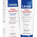 Linola Forte Hautmilch - 1 x 200 ml - Intensiv pflegende Creme gegen Juckreiz mit 24h Wirkung | Bodylotion für trockene, gereizte oder zu Neurodermitis neigende Haut | hilft ab der ersten Anwendung  